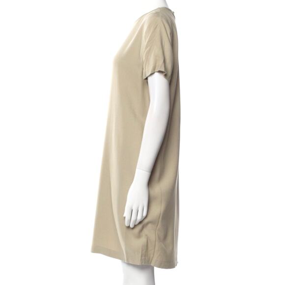 Jenni Kayne Palmer Everyday Crepe T Shirt Dress Willow Beige S - Picture 6 of 10